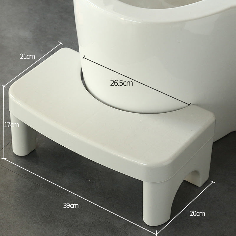 Toilet Stool Foldable Step Stool Plastic Thickened