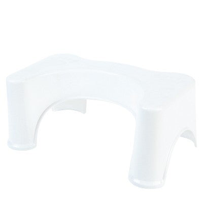 Bathroom thickened plastic toilet step stool commode