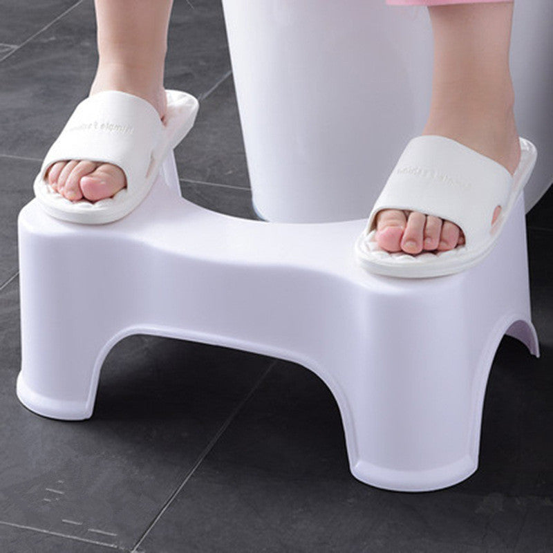 Toilet Stool Foldable Step Stool Plastic Thickened