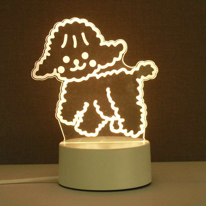  Standing-Dog-Night-Table-Lamp