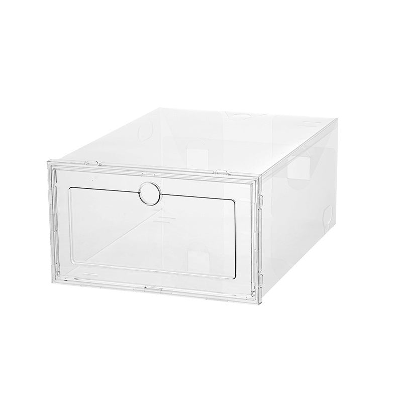 Transparent Plastic Thickened Drawer Shoe Storage Box