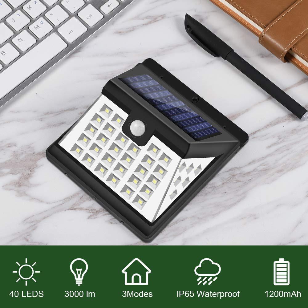 Solar induction wall light