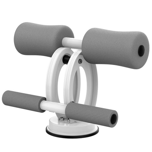 White-and-Gray-Adjustable-fitness-Sit-up-Bar