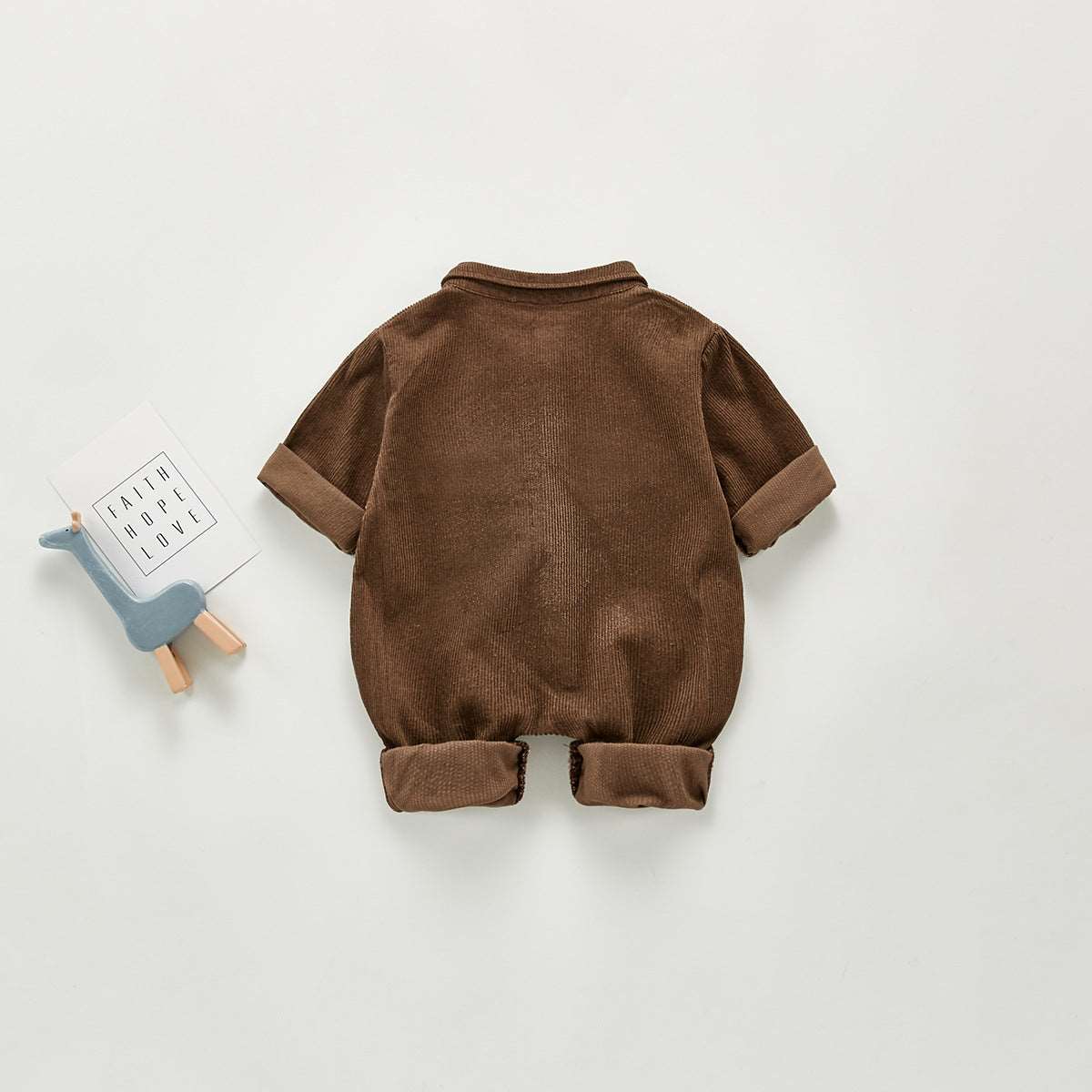 Baby's Spring Crawler Suit Casual Jumpsuit Corduroy