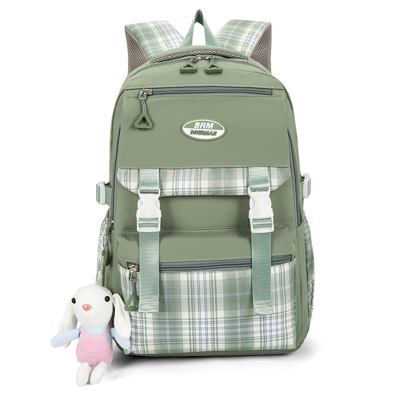 Green-Orthopedic-Backpack-School-Bags