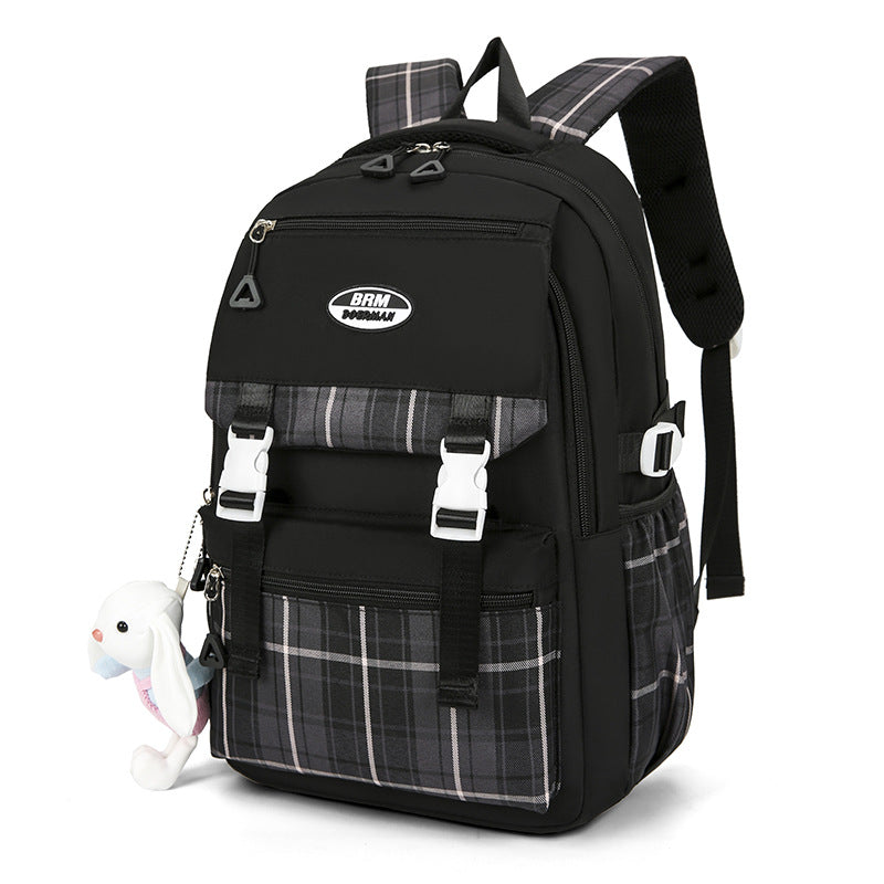 Black-Orthopedic-Backpack-School-Bags