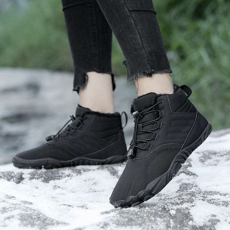 Black-Five-Finger-Sports-Shoes