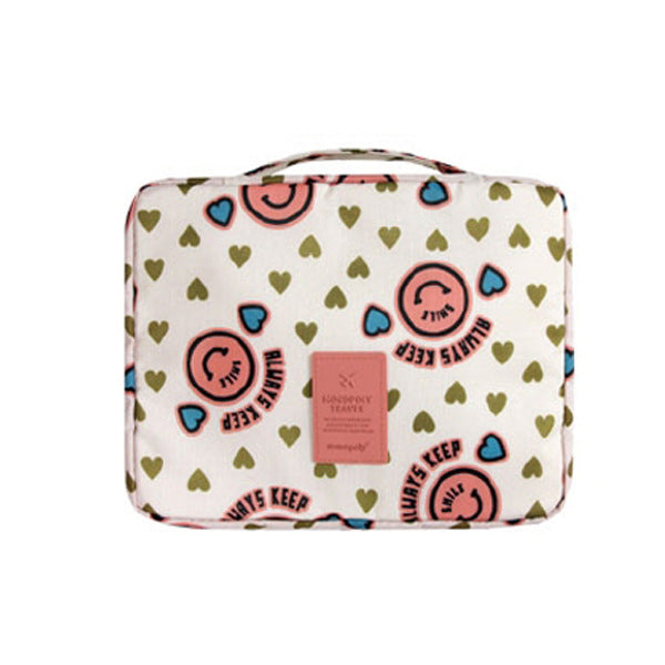 Pink-Smile-Face-Cosmetic-Bag