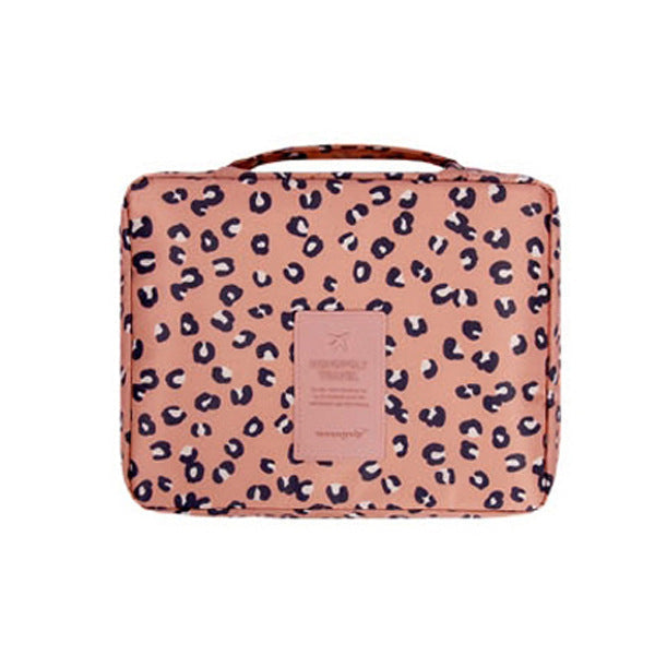 Pink-Leopard-Print-Cosmetic-Bag