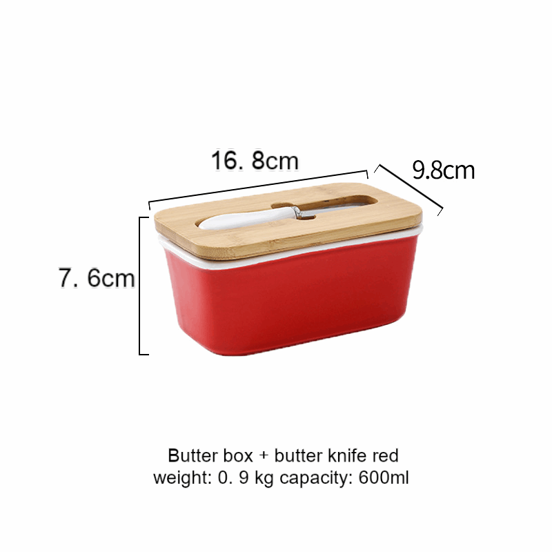 Red-rectangular-butter-box-with-knife