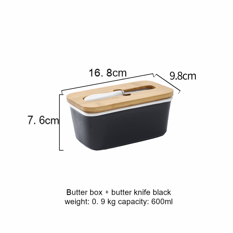 Black-rectangular-butter-box-with-knife