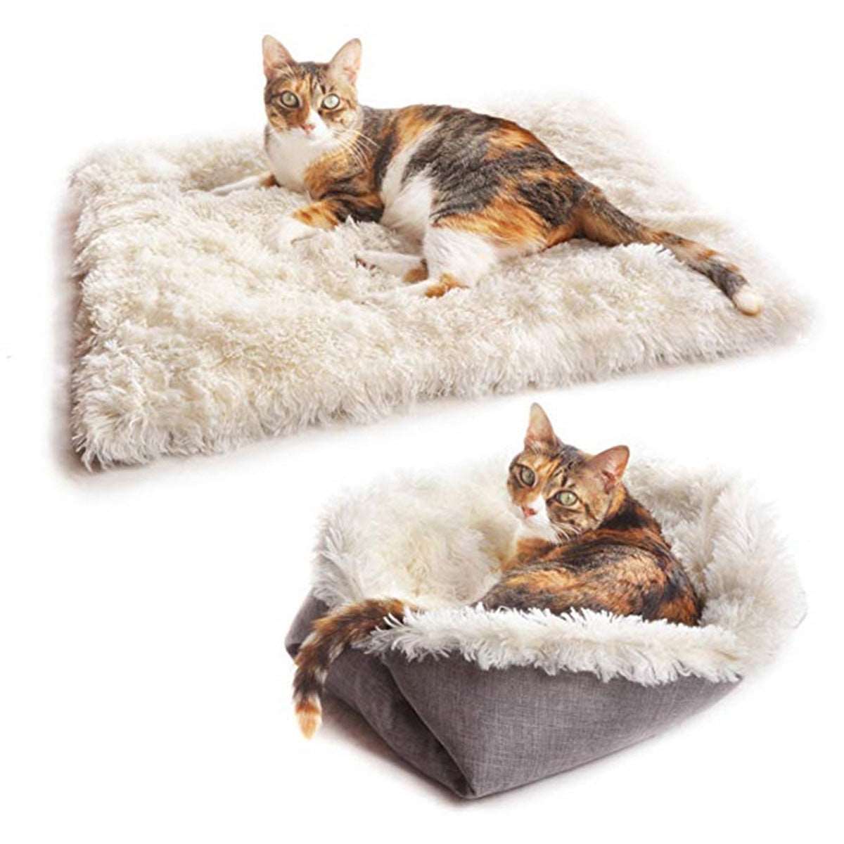 Dual-purpose cat and dog blanket