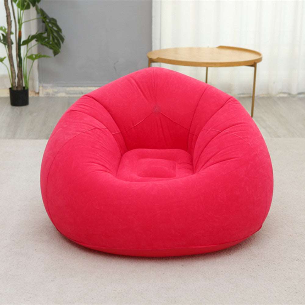 Red-Inflatable-single-lazy-sofa