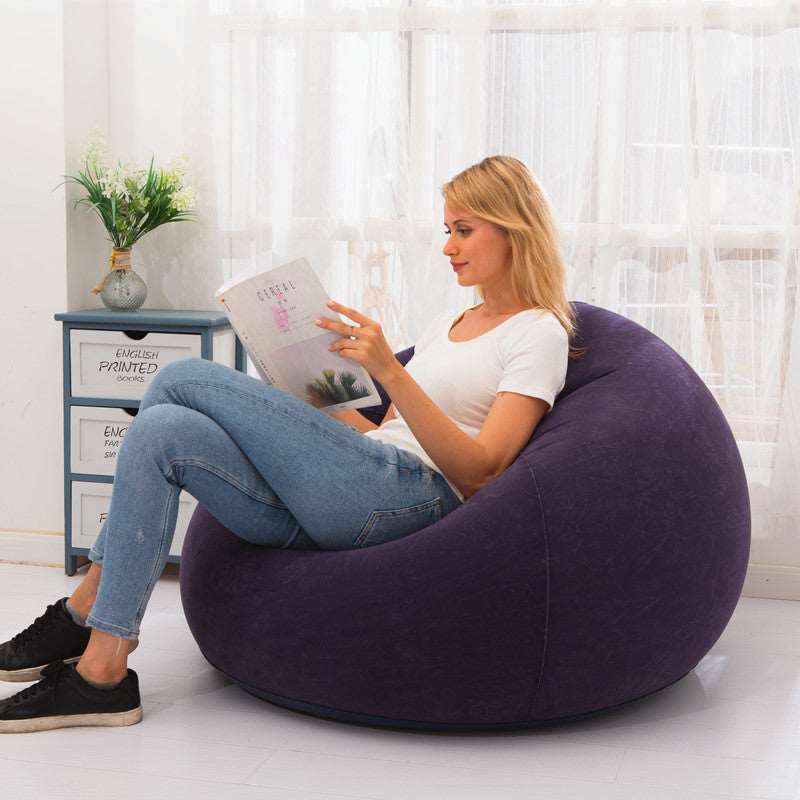 Inflatable single lazy sofa