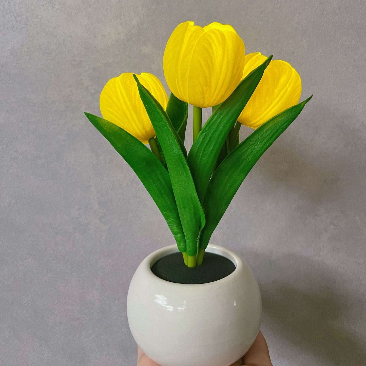 LED tulip night light bouquet imitation lamp