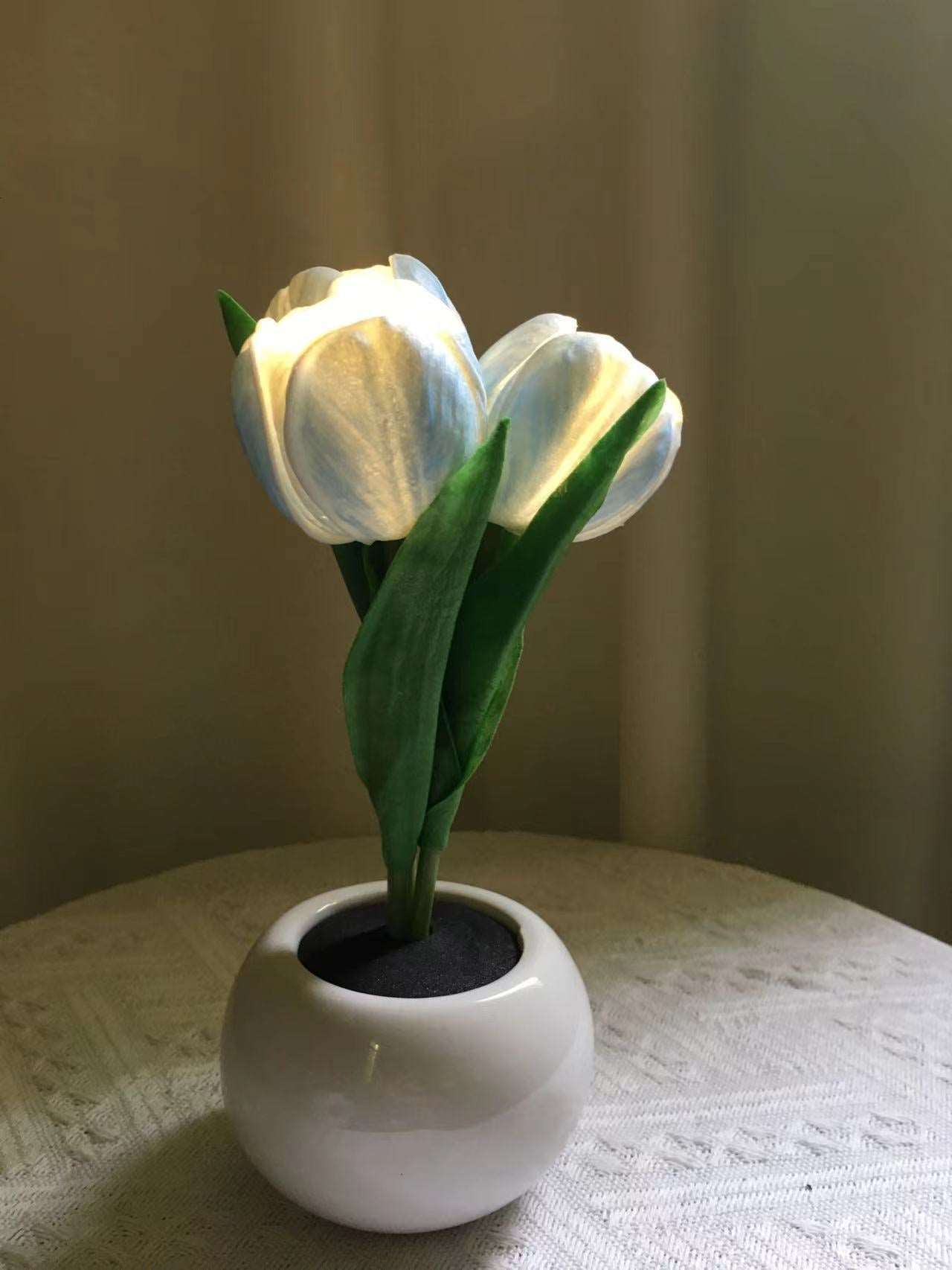 LED tulip night light bouquet imitation lamp