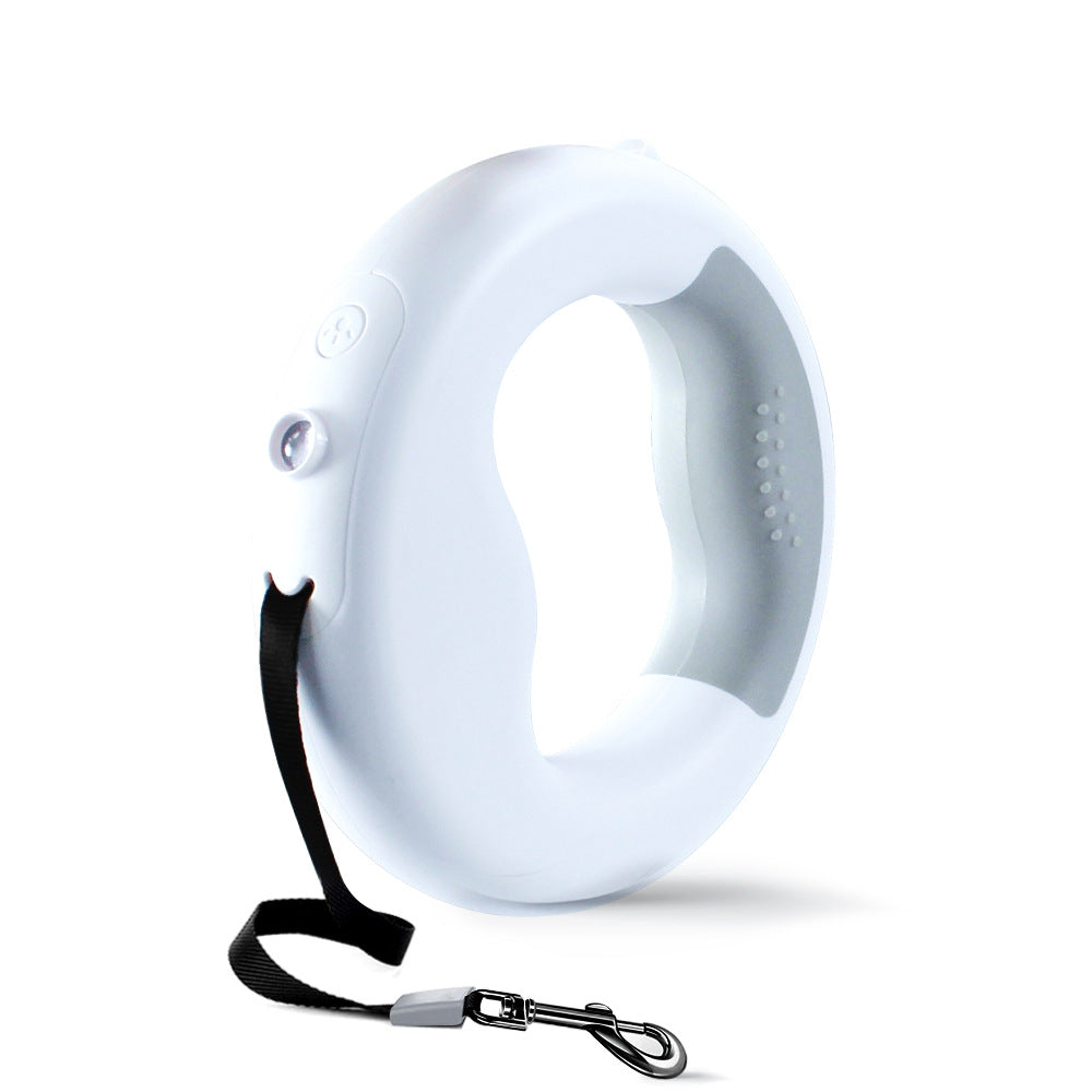  White-Donut-dog-Leash