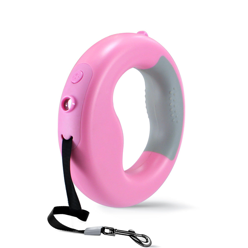 Pink-Donut-dog-Leash