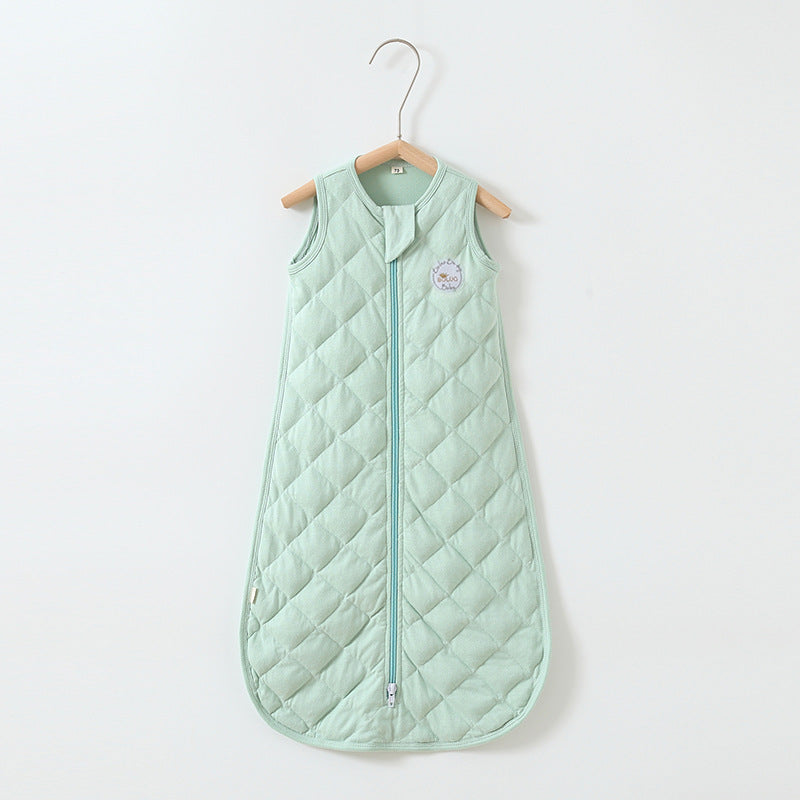 Baby pure cotton vest sleeping bag