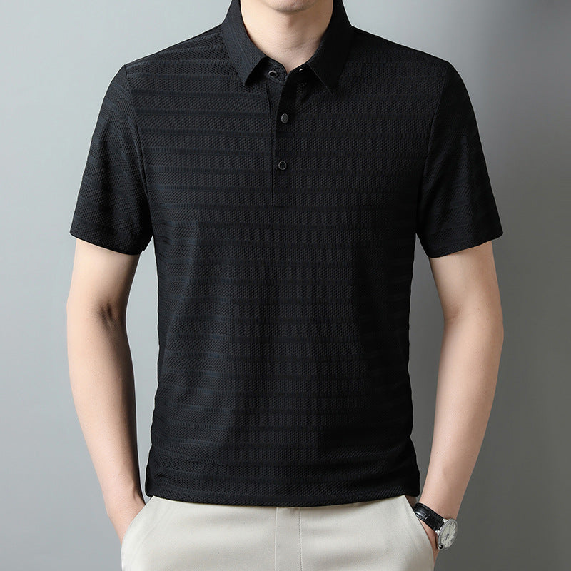 Men's Polo Casual Comfortable Collar T-Shirt.