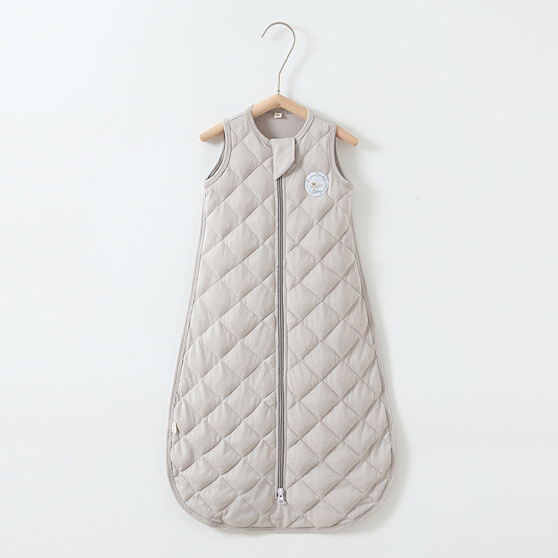 Baby pure cotton vest sleeping bag