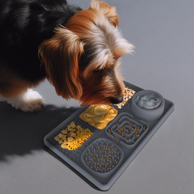 Cat and dog slow feeding mat placemat