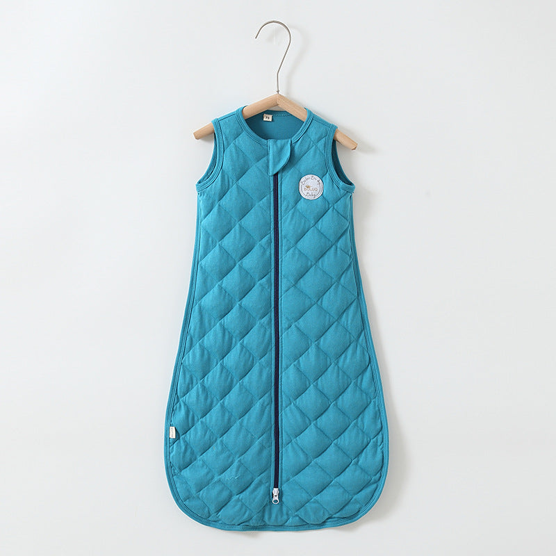 Baby pure cotton vest sleeping bag