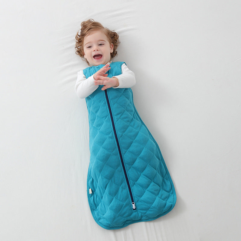 Baby pure cotton vest sleeping bag