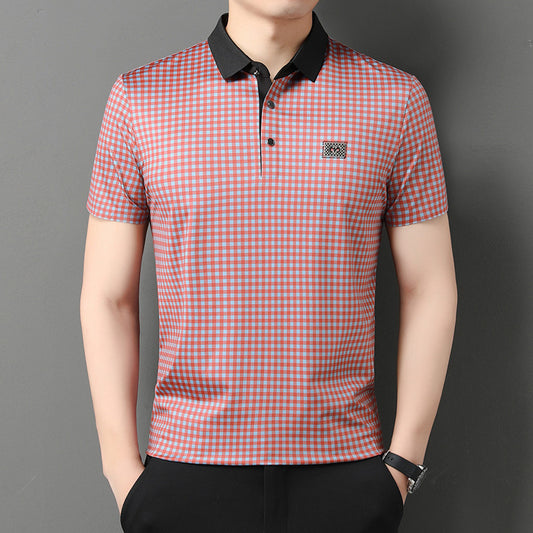 Men's Polo Traceless Breathable T-Shirt