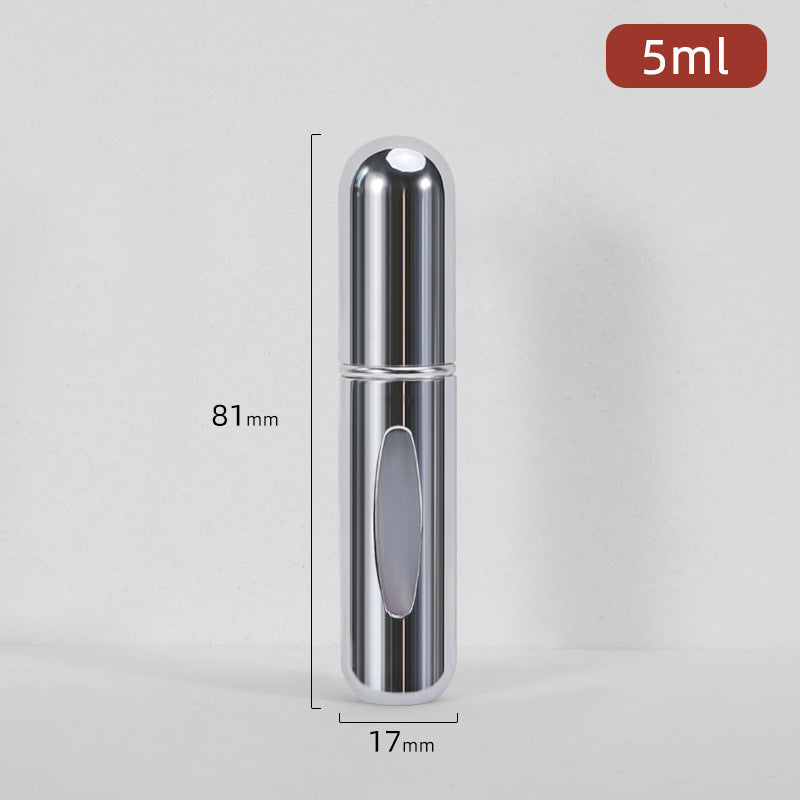 Spot 5ml bottom recyclable perfume filling bottle travel perfume bottle cosmetic portable sample spray bottle