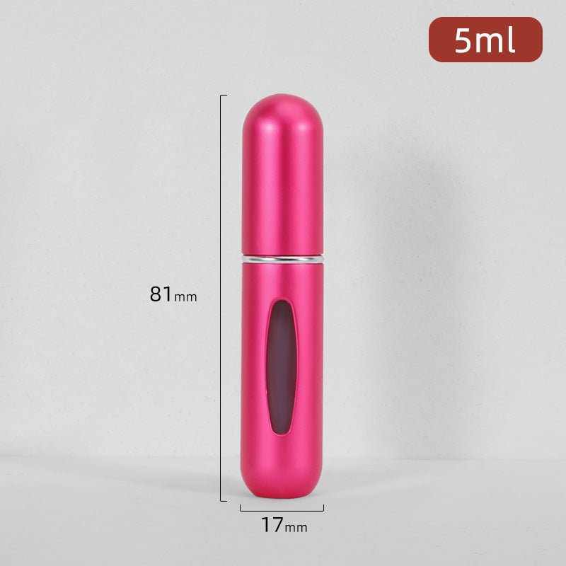 Spot 5ml bottom recyclable perfume filling bottle travel perfume bottle cosmetic portable sample spray bottle