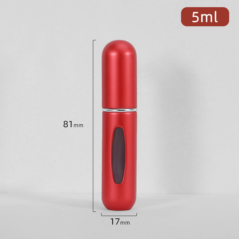 Spot 5ml bottom recyclable perfume filling bottle travel perfume bottle cosmetic portable sample spray bottle