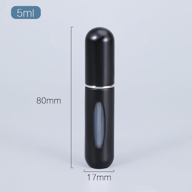 Spot 5ml bottom recyclable perfume filling bottle travel perfume bottle cosmetic portable sample spray bottle