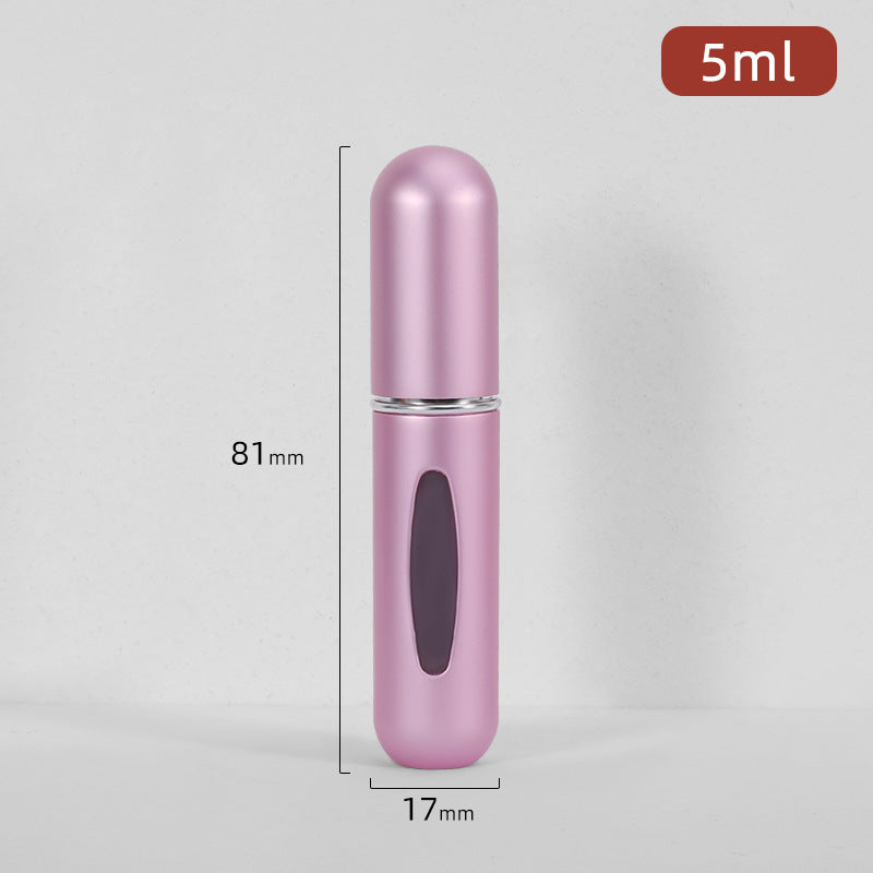 Spot 5ml bottom recyclable perfume filling bottle travel perfume bottle cosmetic portable sample spray bottle