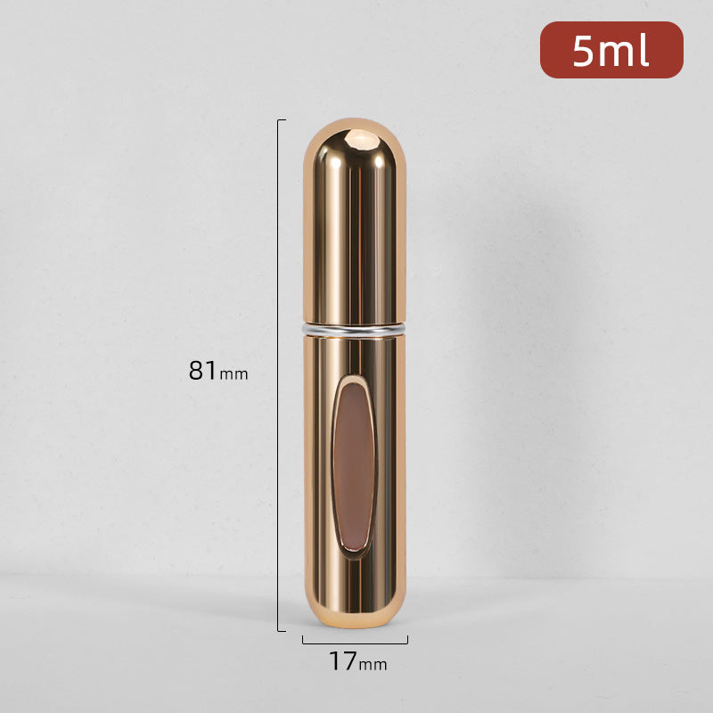 Spot 5ml bottom recyclable perfume filling bottle travel perfume bottle cosmetic portable sample spray bottle