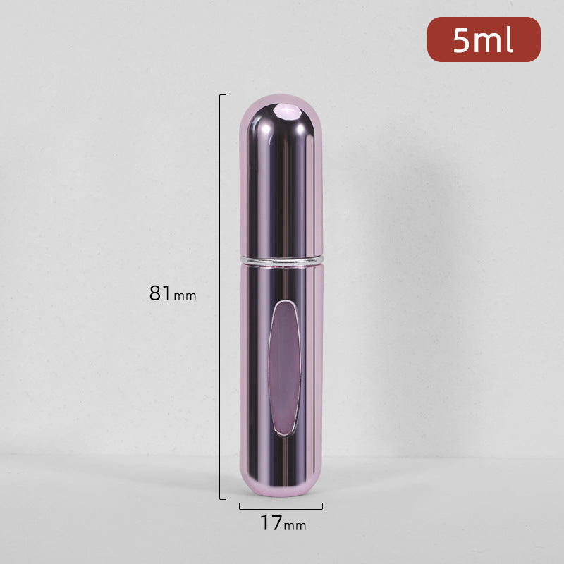 Spot 5ml bottom recyclable perfume filling bottle travel perfume bottle cosmetic portable sample spray bottle