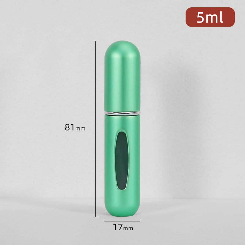 Spot 5ml bottom recyclable perfume filling bottle travel perfume bottle cosmetic portable sample spray bottle