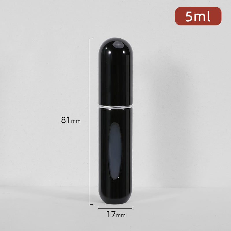 Spot 5ml bottom recyclable perfume filling bottle travel perfume bottle cosmetic portable sample spray bottle