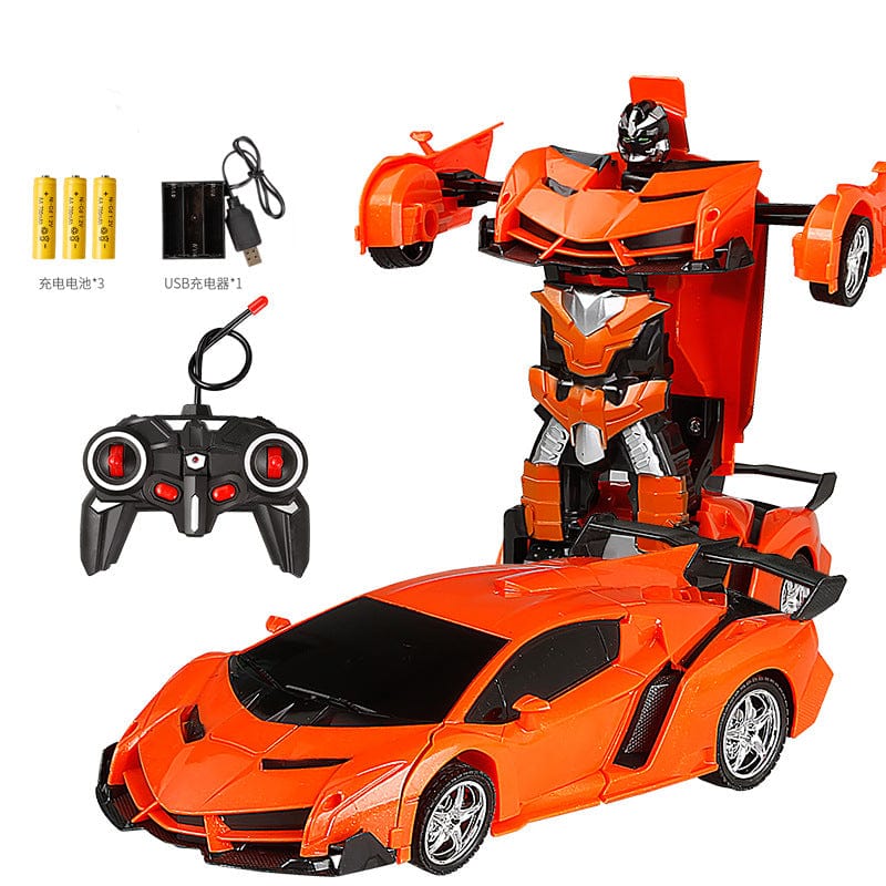 Transformer Rechargeable RC Radio Remote Control Transformer Vehicle Car Robot Shoppressgo