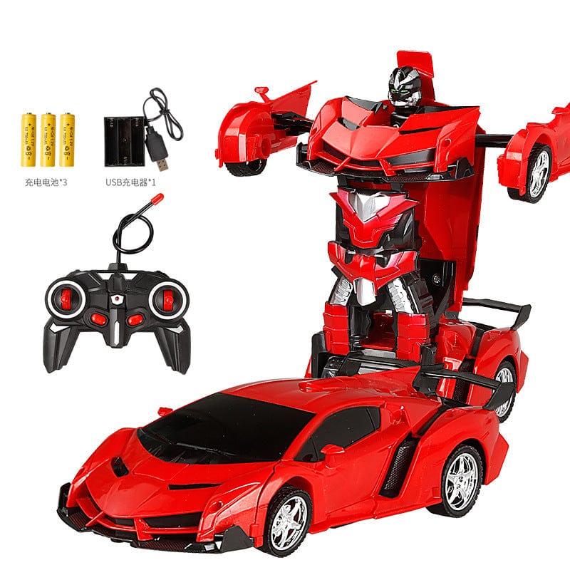 Transformer Rechargeable RC Radio Remote Control Transformer Vehicle Car Robot Shoppressgo