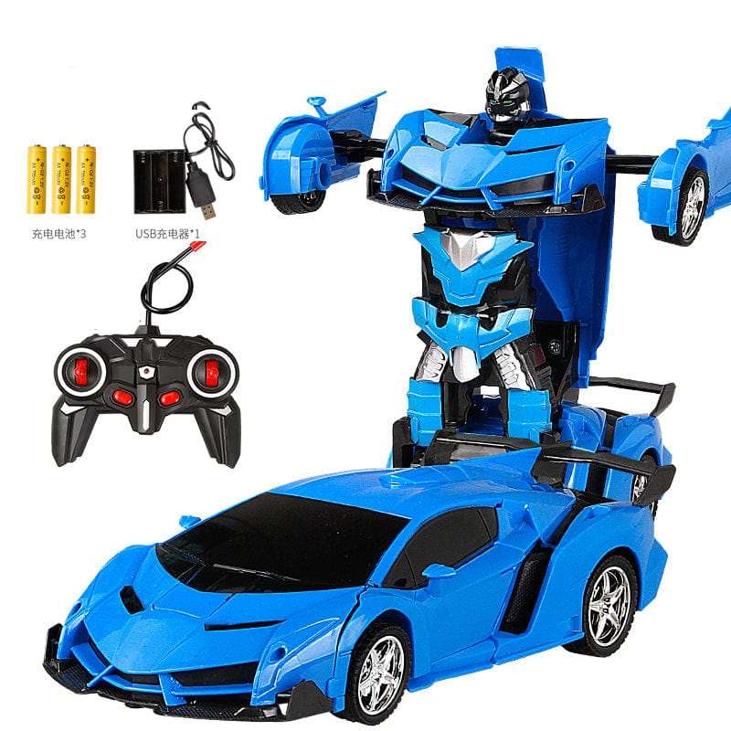 Transformer Rechargeable RC Radio Remote Control Transformer Vehicle Car Robot