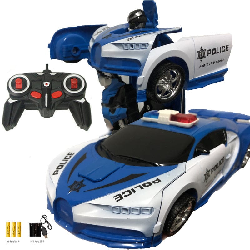 Transformer Rechargeable RC Radio Remote Control Transformer Vehicle Car Robot Shoppressgo