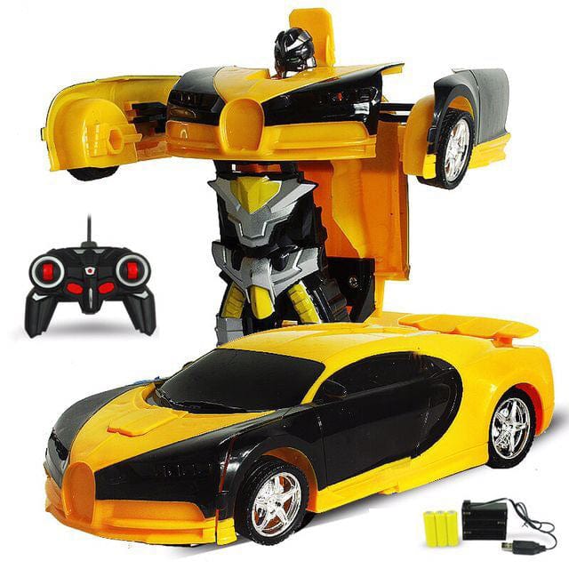 Transformer Rechargeable RC Radio Remote Control Transformer Vehicle Car Robot Shoppressgo