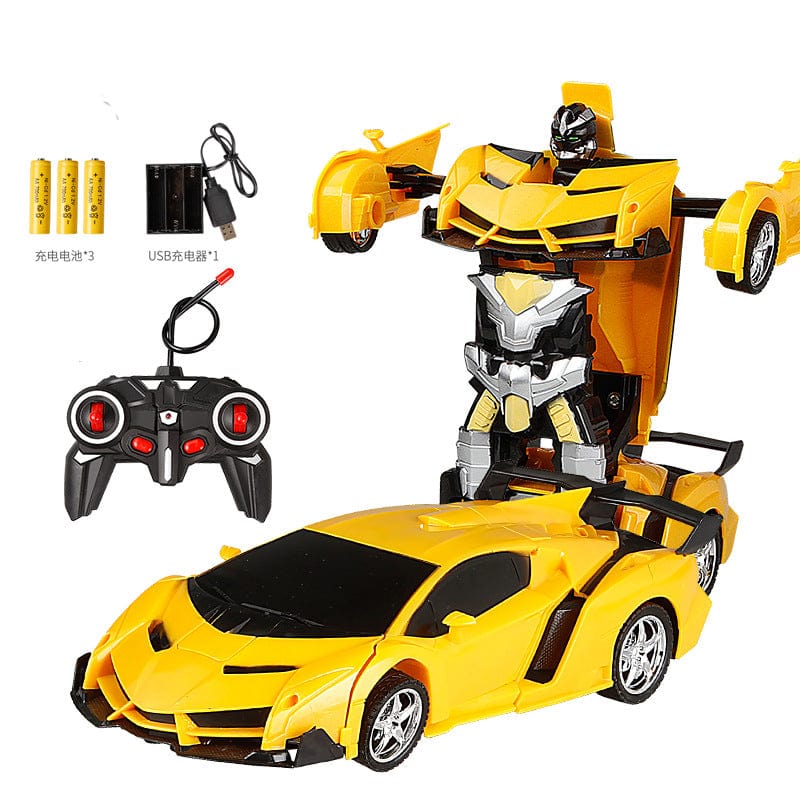 Transformer Rechargeable RC Radio Remote Control Transformer Vehicle Car Robot Shoppressgo