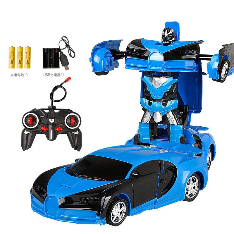 Transformer Rechargeable RC Radio Remote Control Transformer Vehicle Car Robot Shoppressgo