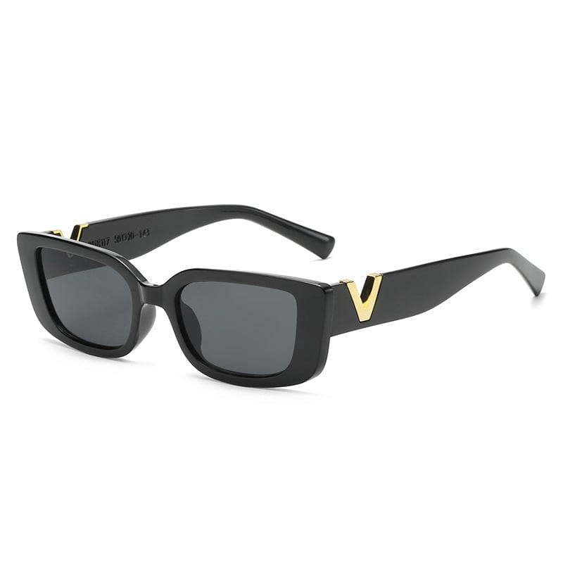 Trendy small frame square sunglasses