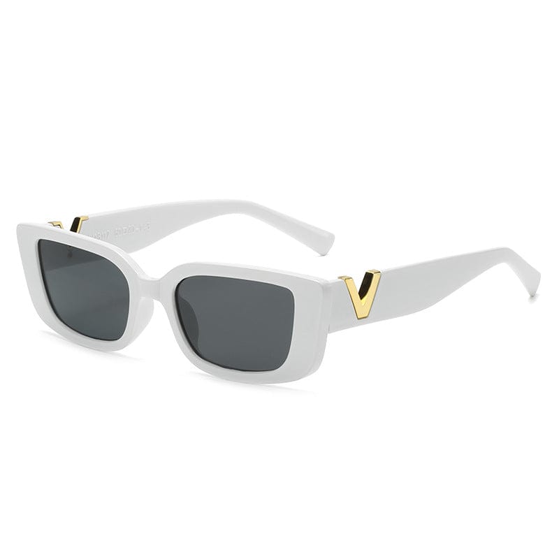 Trendy small frame square sunglasses