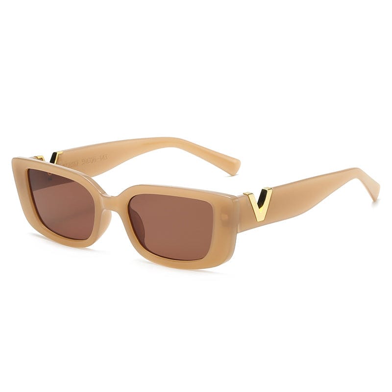 Trendy small frame square sunglasses