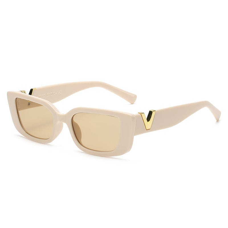 Trendy small frame square sunglasses