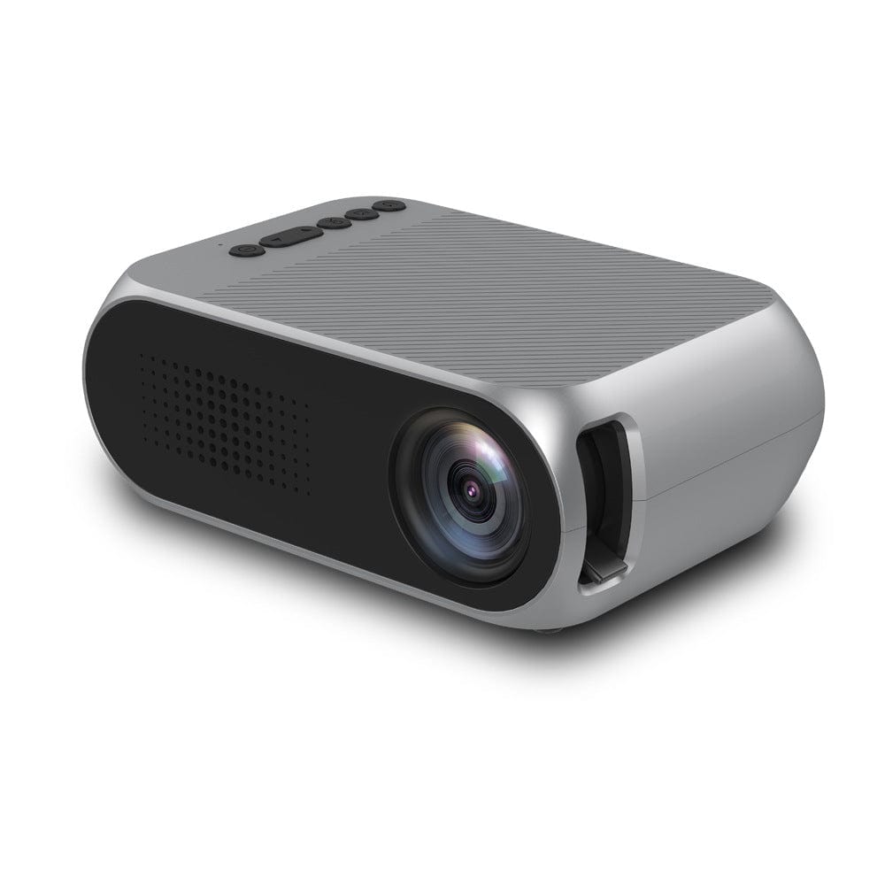 Silver-LED-home-HD-projector